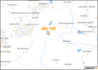 map of Bolton