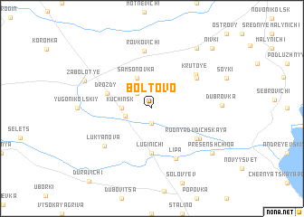 map of Boltovo