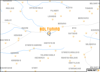 map of Boltunino