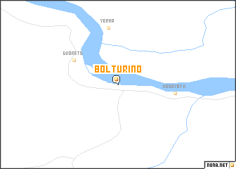 map of Bolturino