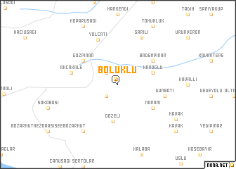 map of Bölüklü