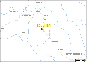 map of Bolumba