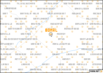 map of Bomal