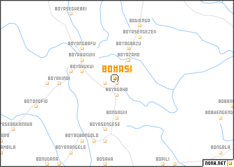 map of Bomasi