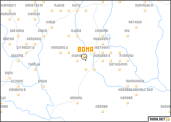 map of Boma