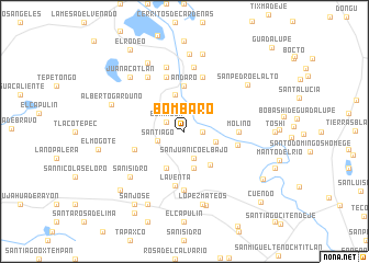 map of Bombaró