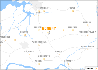 map of Bombay