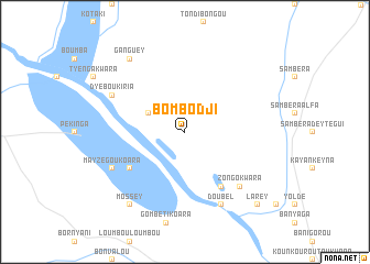 map of Bombodji