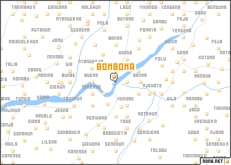 map of Bomboma