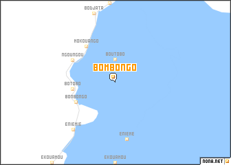 map of Bombongo