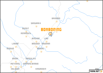 map of Bomboring