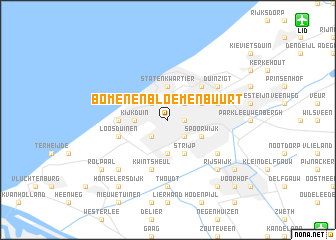 map of Bomen- en Bloemen Buurt