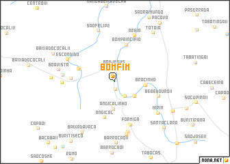 map of Bomfim