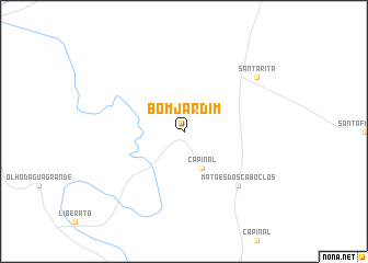 map of Bom Jardim