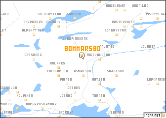 map of Bommarsbo