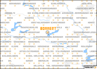 map of Bommert