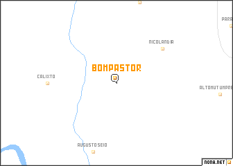 map of Bom Pastor
