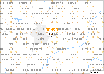 map of Bomso