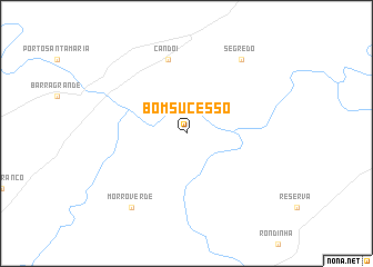 map of Bom Sucesso