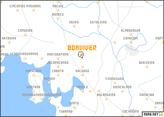 map of Bom Viver