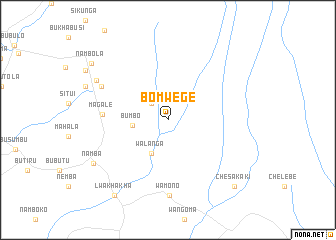 map of Bomwege