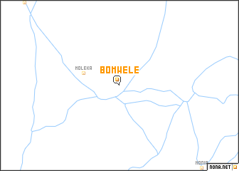 map of Bomwele
