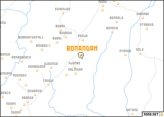 map of Bonandam