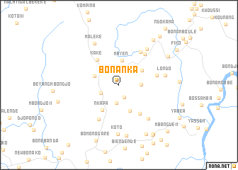 map of Bonanka