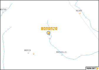 map of Bonanza