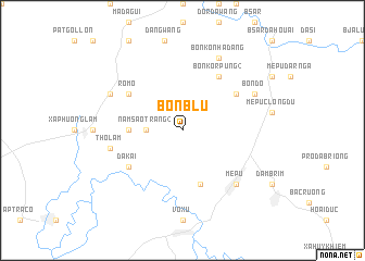 map of Bon Blu