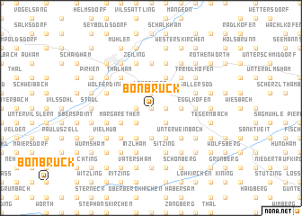 map of Bonbruck