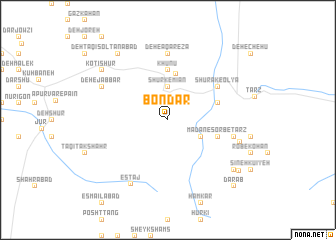 map of Bondar
