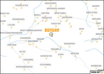 map of Bondar