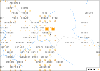 map of Bôn Di