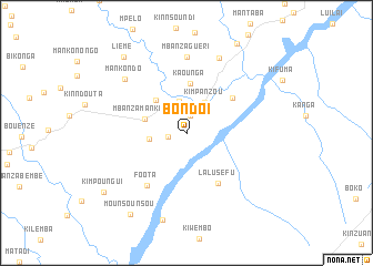 map of Bondo I
