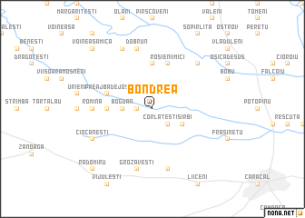 map of Bondrea