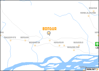 map of Bondua