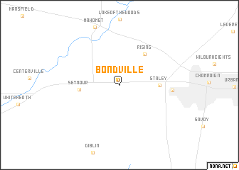 map of Bondville