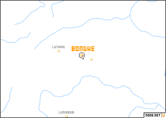 map of Bondwe