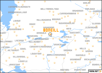 map of Boneill