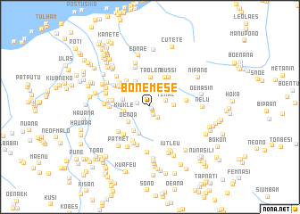 map of Bonemese