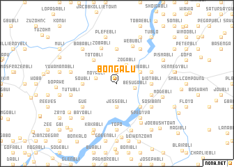 map of Bongalu