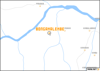 map of Bonga-Malembe