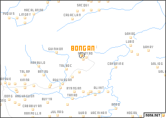 map of Bongan