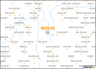 map of Bongas