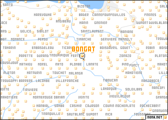 map of Bongat