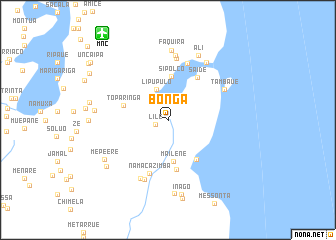 map of Bonga