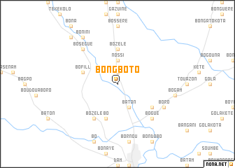 map of Bongboto