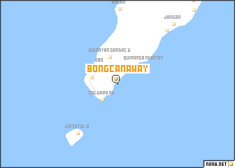map of Bongcanaway