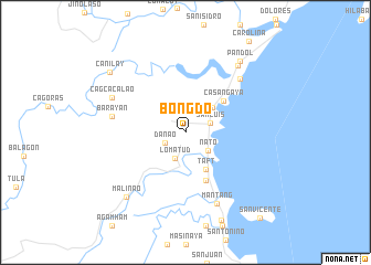 map of Bongdo
